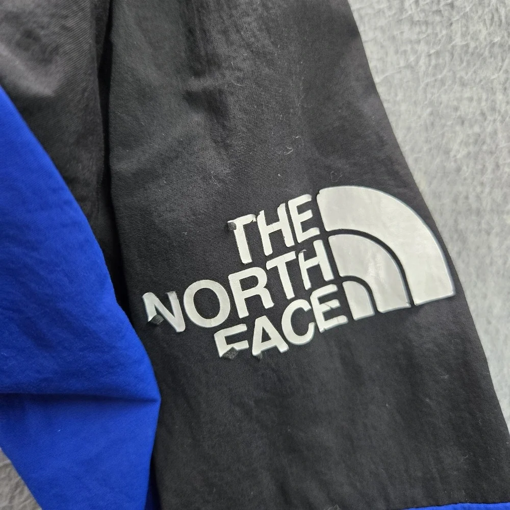 The North Face Men Jacket S Blue Nylon Polyester Colorblock‎ Windwall